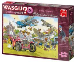 WASGIJ DESTINY RETRO NO 5 ROSE CASSE-TÊTE 1000 PIÈCES -  VOYAGE DANS LE TEMPS !